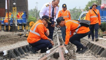 KAI Daop 7 Madiun Memantapkan Prasarana Sambut Nataru