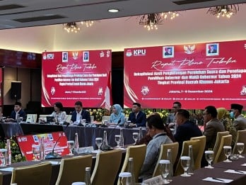 KPU Mulai Rapat Pleno untuk Tetapkan Hasil Rekapitulasi Pilkada Jakarta 2024