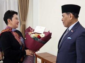 Pertemuan Bilateral Indonesia dan Mongolia