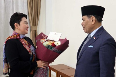 Pertemuan Bilateral Indonesia dan Mongolia