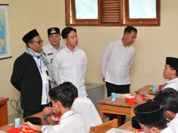 Gibran Minta Santri Sadar Mitigasi Bencana Gempa hingga Kebakaran