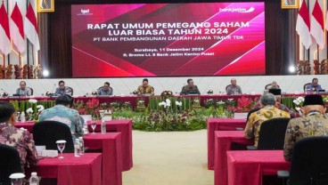 RUPS Luar Biasa Bank Jatim (BJTM) Setujui Aksi Korporasi