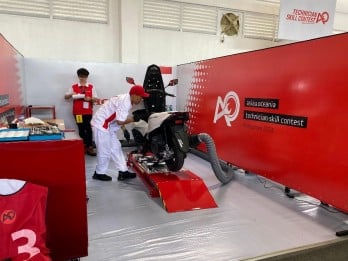 Persiapan Teknisi AHM Adu Tangkas di Ajang Honda AOC 2024