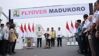 Presiden Prabowo Resmikan Flyover Madukoro, Karya Strategis WIKA