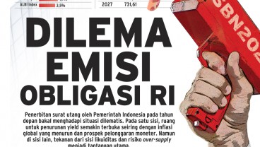 PASAR SURAT UTANG   : Dilema Emisi Obligasi RI