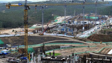 Konstruksi Jalan Nasional Sumbu Kebangsaan Timur Fase 2 IKN Capai 69,81%