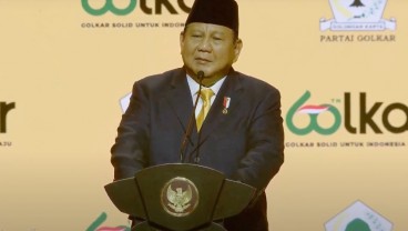 Prabowo 'Roasting' Bahlil di HUT Golkar, Ingin Ubah Pilkada, hingga Puji PDIP Oposisi