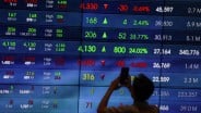 IHSG Dibuka Turun ke 7.379, Saham BREN, AMMN & BYAN Melaju