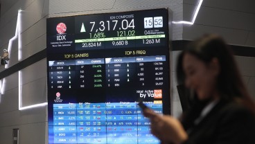 Indeks Bisnis-27 Dibuka Melemah, Saham ISAT, TOWR & ICBP Justru Melaju