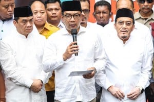 RK - Suswono Menerima Hasil Pilkada DKI Jakarta