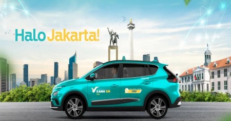 Taksi Vietnam Uji Coba di Jakarta, Pengguna Bisa Naik Gratis / Xanh SM