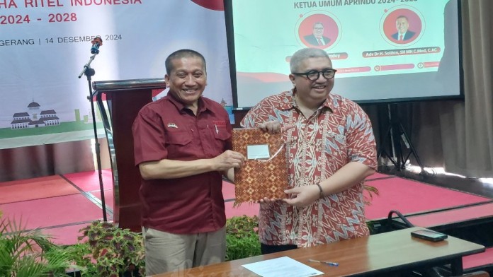 DPP Aprindo 2024-2028 Resmi Dilantik, Siap Jembatani Pengusaha dengan Pemerintah