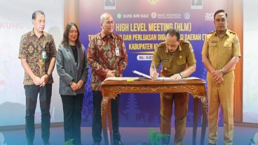 Bank Indonesia dan Pemkab Klungkung Resmikan Blue Print Digital Island Nusa Lembongan