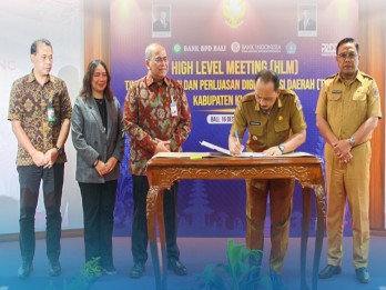 Bank Indonesia dan Pemkab Klungkung Resmikan Blue Print Digital Island Nusa Lembongan