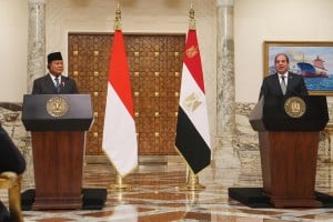 Pertemuan Bilateral Indonesia Dan Mesir