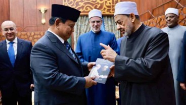 Temui Grand Syekh Al-Azhar, Prabowo Perkuat Kerja Sama Pendidikan RI-Mesir