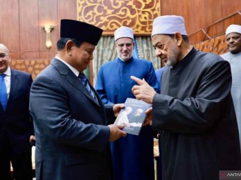 Temui Grand Syekh Al-Azhar, Prabowo Perkuat Kerja Sama Pendidikan RI-Mesir