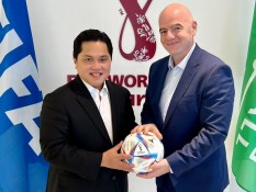 Bertemu Presiden FIFA, Erick Thohir Sampaikan Progres Transformasi Sepak Bola Indonesia