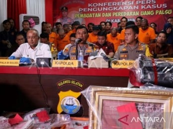 Uang Palsu Dibuat di Kampus, 17 Tersangka Terancam Pidana Seumur Hidup