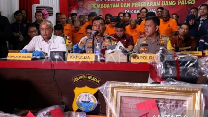 Uang Palsu Dibuat di Kampus, 17 Tersangka Terancam Pidana Seumur Hidup