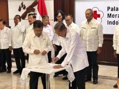 JK Dilantik Ketum PMI, Ini Struktur Kepengurusan Periode 2024-2029