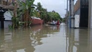 Seminyak Bali Banjir, Turis Dievakuasi Pakai Perahu Karet