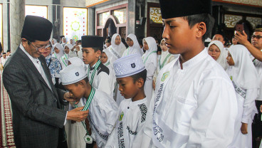 Menteri Agama Hadiri Wisuda Tahfidz Juz 30 Di Jombang
