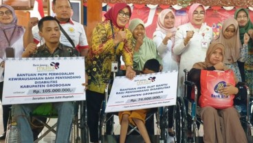 Bank Jateng Purwodadi Salurkan Bantuan Modal untuk Penyandang Disabilitas
