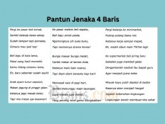 45 Contoh Pantun Jenaka 4 Baris, Bikin Gelak Tawa