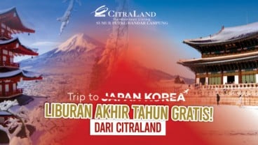 CitraLand Bandar Lampung Bagi-Bagi Liburan Gratis ke Jepang/Korea!