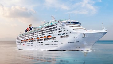Kapal Pesiar Star Scorpio akan Berlayar dari Jakarta ke Melaka dan Singapura Tahun Depan