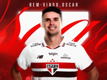 Pulang Kampung, Oscar Balik ke Sao Paulo Setelah Dilepas Klub China