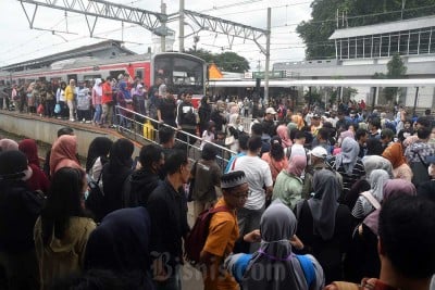 Jumlah Penumpang KRL Jabodetabek Meningkat