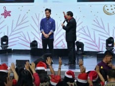 Gibran Pantau Perayaan Natal di GBI Solo, Langsung Didoakan Pendeta