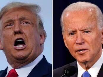 Kala Pesan Natal Joe Biden dan Donald Trump Saling Bertolak Belakang