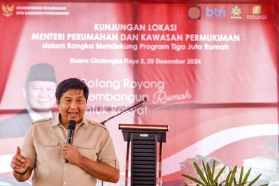 Peninjauan Lokasi Program Tiga Juta Rumah Subsidi