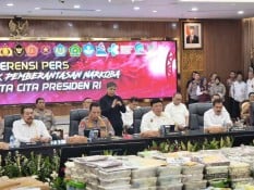 Kapolri Pamer Sita Barang Bukti Narkoba Rp8,6 Triliun sepanjang 2024