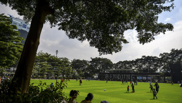 Taman Alun-alun Kota Bandung Kembali Dibuka
