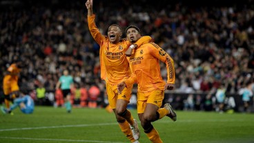 Hasil Liga Spanyol: Gol Injury Time, 10 Pemain Real Madrid Kalahkan Valencia