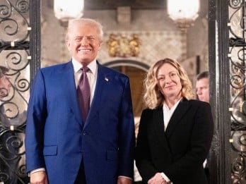 PM Italia Giorgia Meloni Temui Donald Trump Jelang Pelantikan Presiden AS