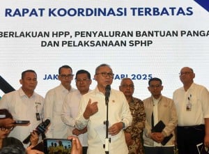 Zulkifli Hasan Gelar Rapat Koordinasi Bahas Pemberlakuan Harga Pembelian Pemerintah (HPP)