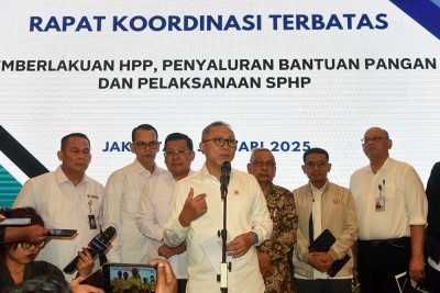 Zulkifli Hasan Gelar Rapat Koordinasi Bahas Pemberlakuan Harga Pembelian Pemerintah (HPP)