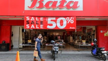 Utang Lisensi Sepatu Bata (BATA) Senilai US$4,86 Juta Dihapus