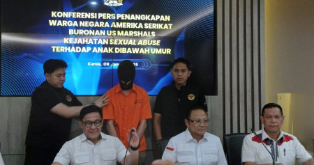 Buronan Pedofil Asal AS Ditangkap saat Perpanjang Izin Tinggal di Kantor Imigrasi
