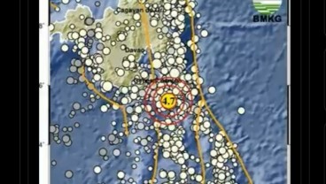 Gempa 4,7 SR Guncang Melonguane, Maluku Utara