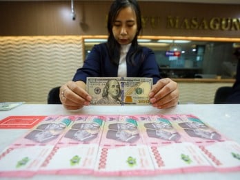 Rupiah Awal Pekan Dibuka Menguat ke Rp16.208 per Dolar AS