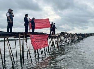 Presiden Prabowo Instruksikan Penyegelan Pagar Laut 30,16 km