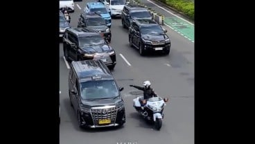 Viral Polisi Patwal RI 36 Arogan, Ditlantas Polda Metro Jaya Buru Pengemudi Taksi Alphard