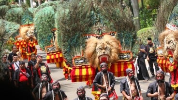 Kala 40 Reog Guncang Lapangan Banteng, Rayakan Penetapan Warisan Budaya Unesco