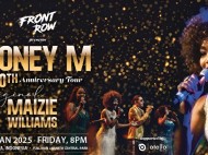 Rayakan 50 Tahun Berkarya, Konser Boney M Sukses Hibur Para Penggemar di Jakarta